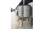 TANKS: 385 GALLON JACKETED STAINLESS STEEL BATCH TANK, Click to view larger photo...