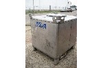 TANKS: 350 GAL STAINLESS STEEL TOTE TANKS, Click to view larger photo...