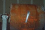 PEBBLE MILLS: 2 1/2  X 3  PAUL ABBE CERAMIC LINED PEBBLE MILL, Click to view larger photo...