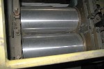 LAB EQUIPMENT: 6 X 13 KARDER TWO ROLL MILL, Click to view larger photo...