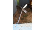 30 HP SHAR BRIDGE MOUNT PADDLE MIXER, Click to view larger photo...