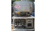 PORTABLE STAINLESS STEEL METERING BIN, Click to view larger photo...