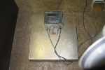18 X 18 TOLEDO PLATFORM DIGITAL SCALE, Click to view larger photo...
