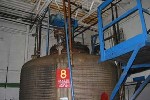 2200 GALLON JKTD STAINLESS STEEL BLEND TANK, Click to view larger photo...