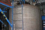 2200 GALLON JKTD STAINLESS STEEL BLEND TANK, Click to view larger photo...