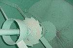 75/20 HP HOCKMEYER DUAL SHAFT DISPERSER, Click to view larger photo...