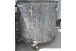 TANKS: 675 GALLON JKTD CARBON STEEL BATCH TANK, Click to view larger photo...