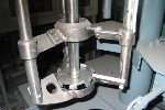 3 HP SCHOLD VS DUAL SHAFT VACUUM DISPERSER, Click to view larger photo...
