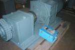 30 HP MOTOR WITH GEAR DRIVE, Click to view larger photo...